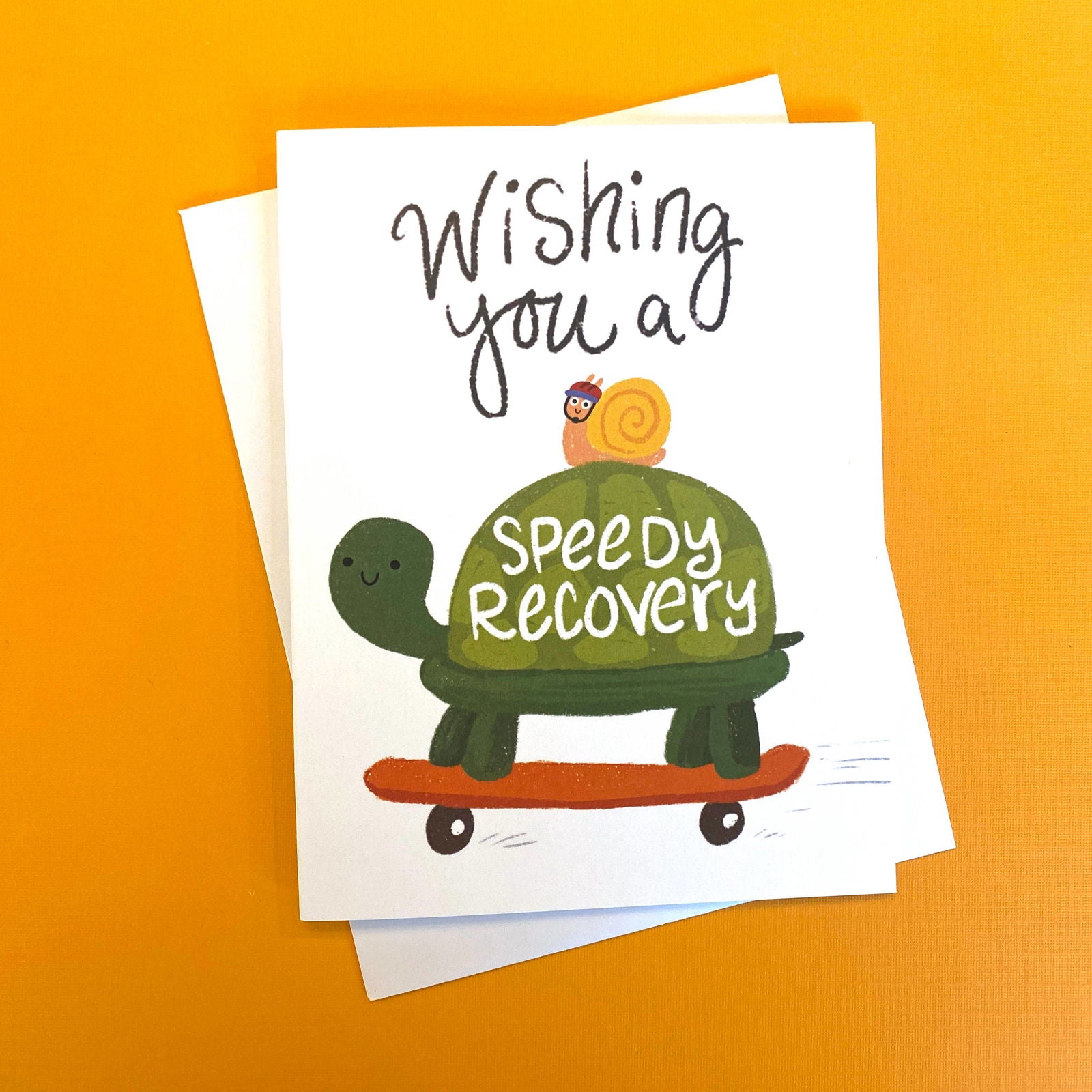 Speedy Recovery Get Well Soon Card - The Localist