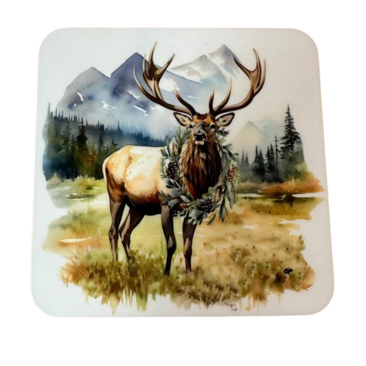 Standing Tall Limited Edition Elk Coaster Sets - The Localist