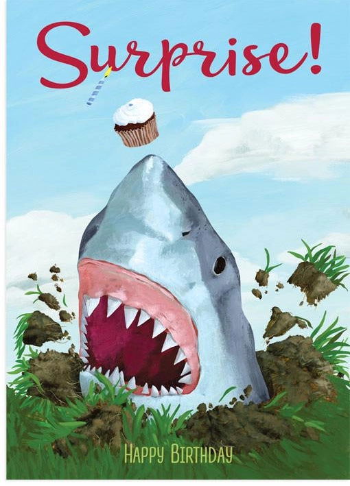 "Surprise! Happy Birthday!" Greeting card -  - The Localist