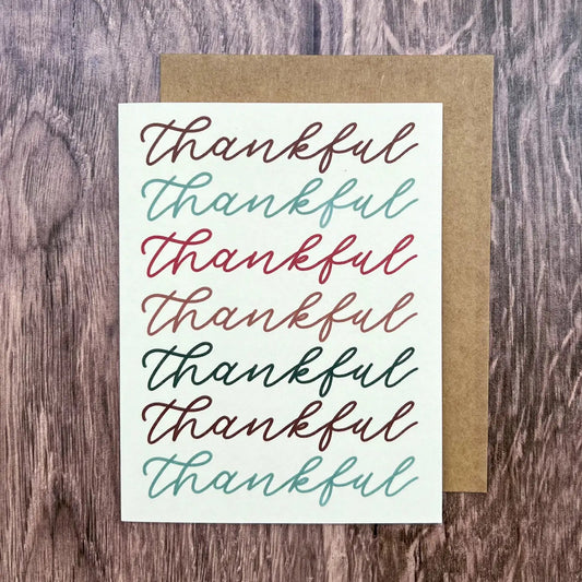 "Thankful" Greeting Card - The Localist