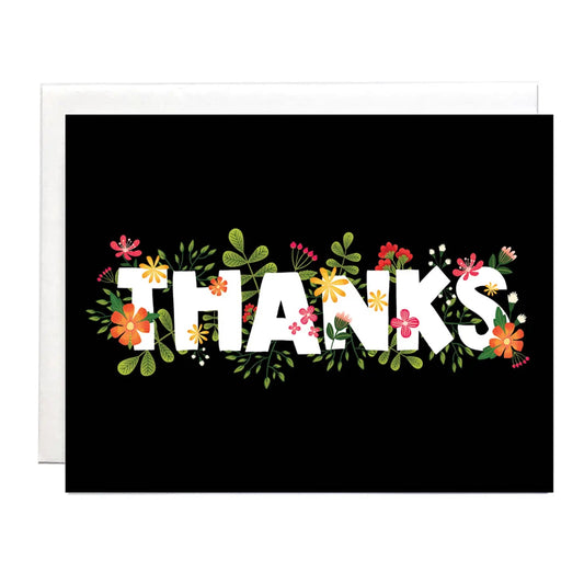 "Thanks" Greeting Card - The Localist