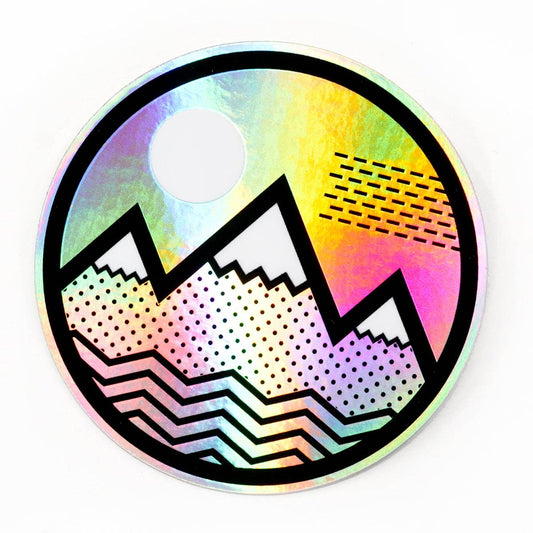 Vibe Mtn. Hologram Sticker - The Localist