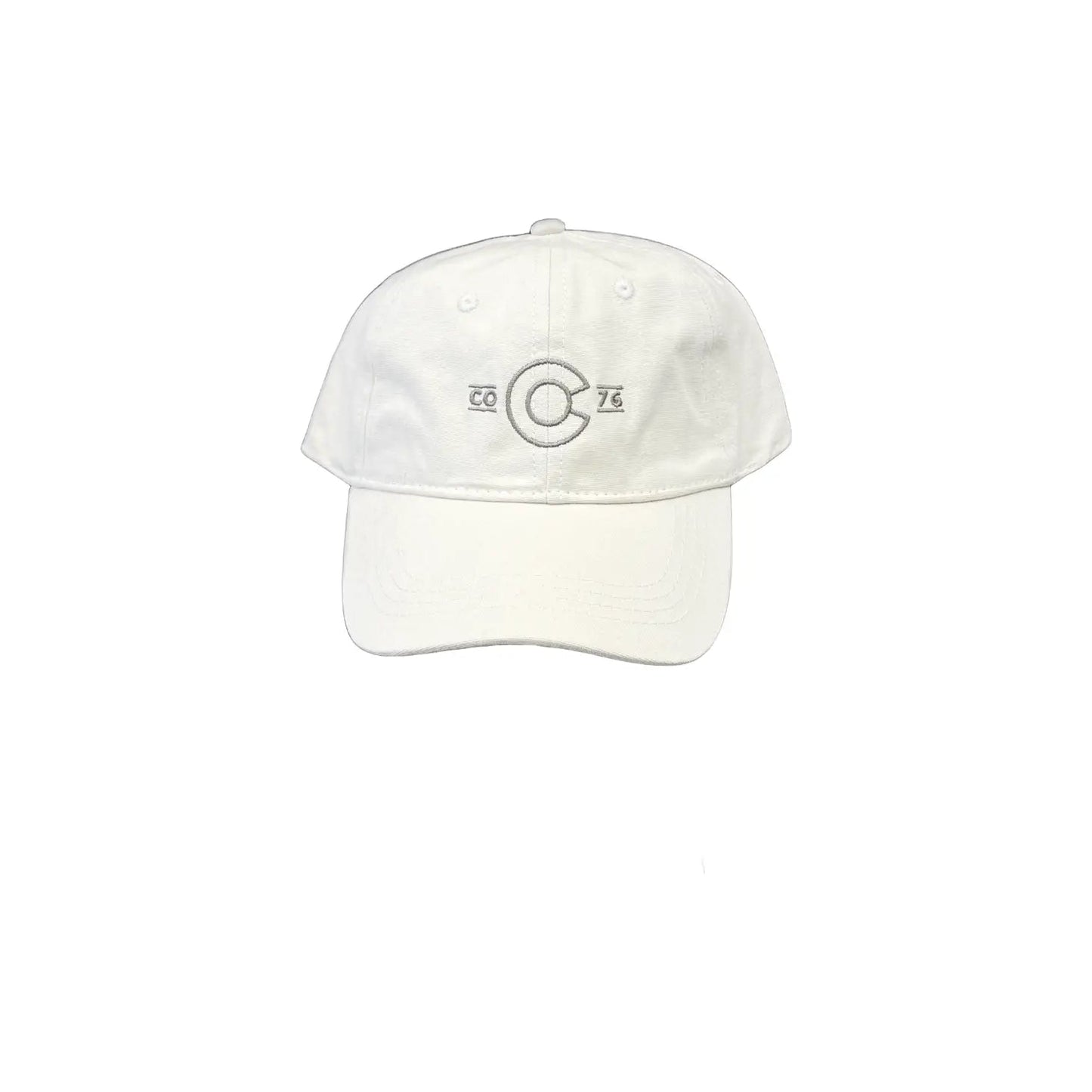 White Colorado Dad Hat - The Localist