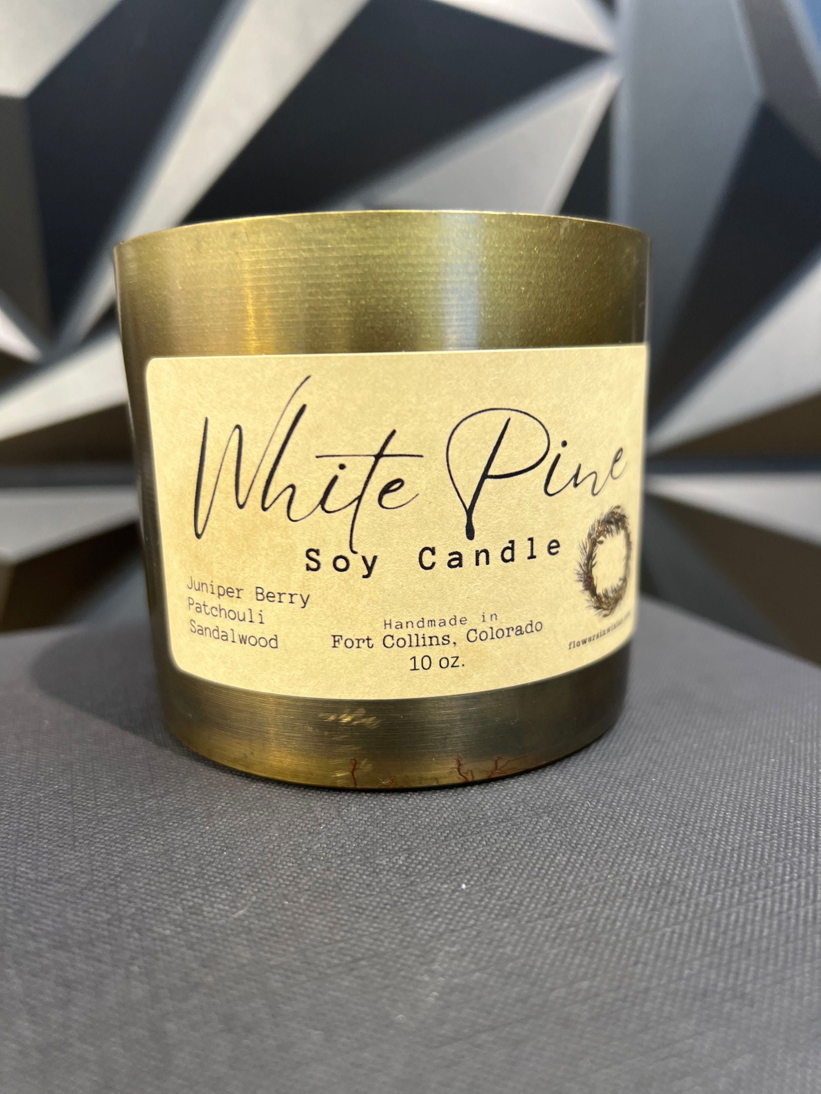 White Pine Soy Candle - 10 oz - The Localist