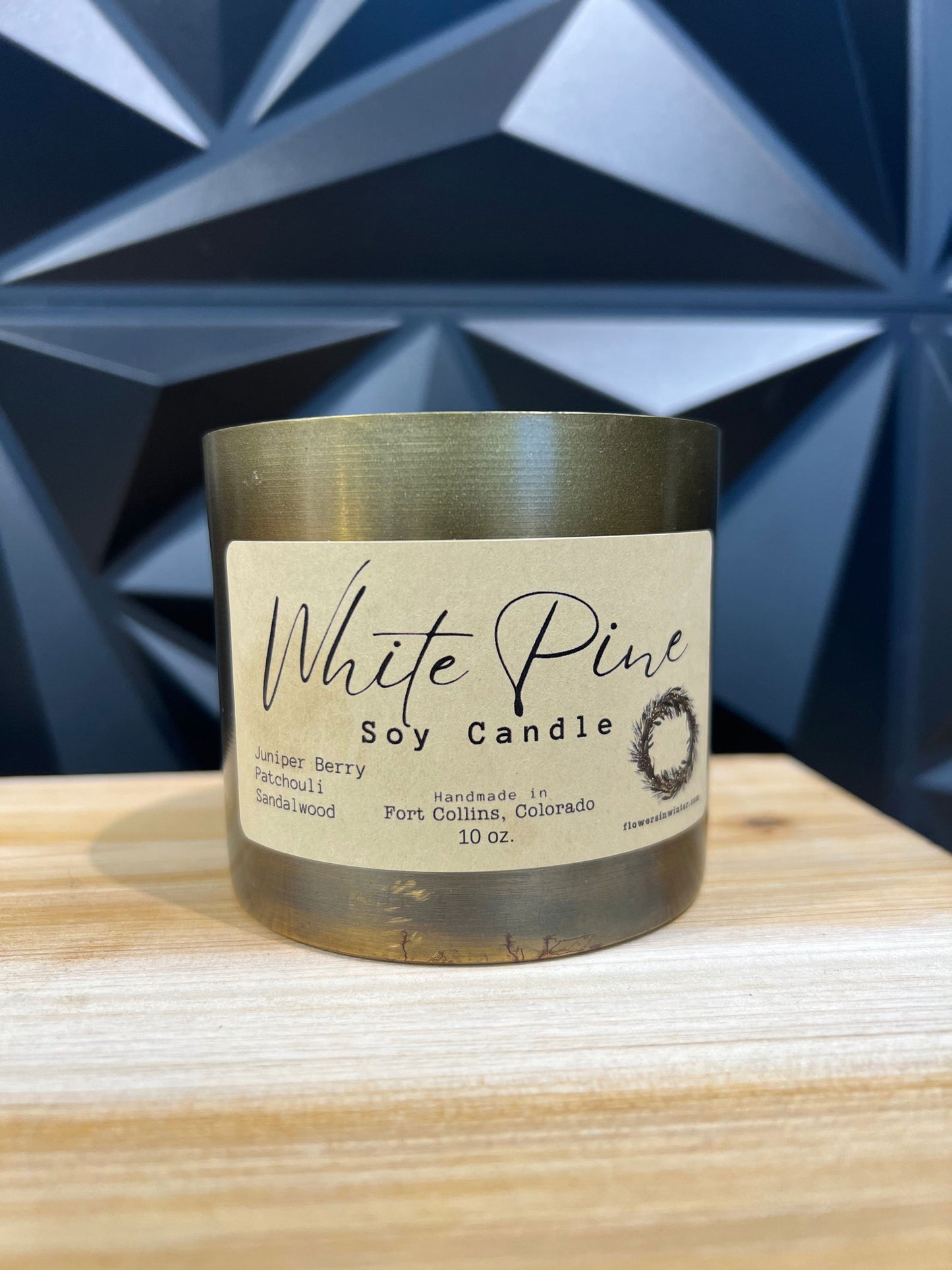 White Pine Soy Candle - 10 oz - The Localist