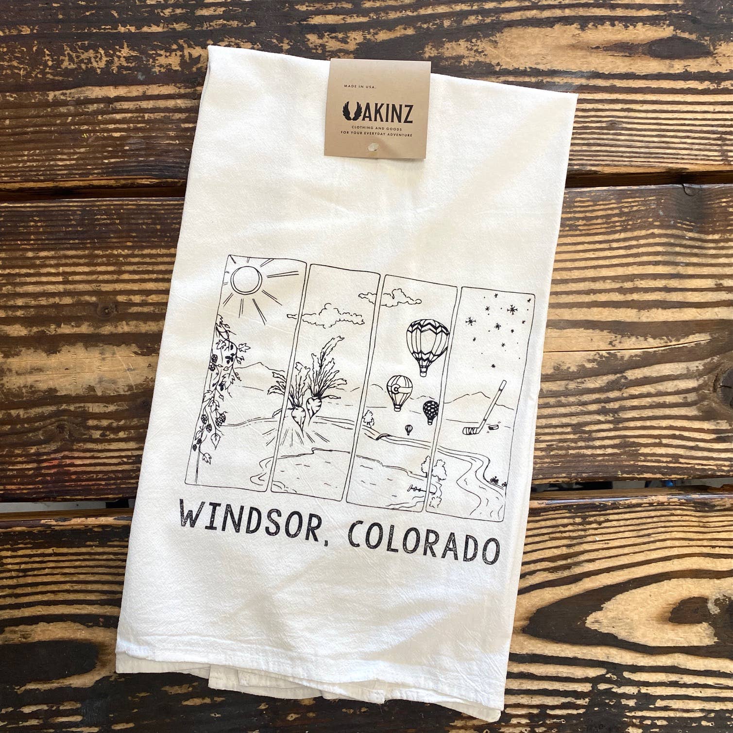 Windsor Seasons Tea Towel - The Localist