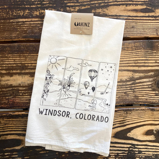 Windsor Seasons Tea Towel - The Localist