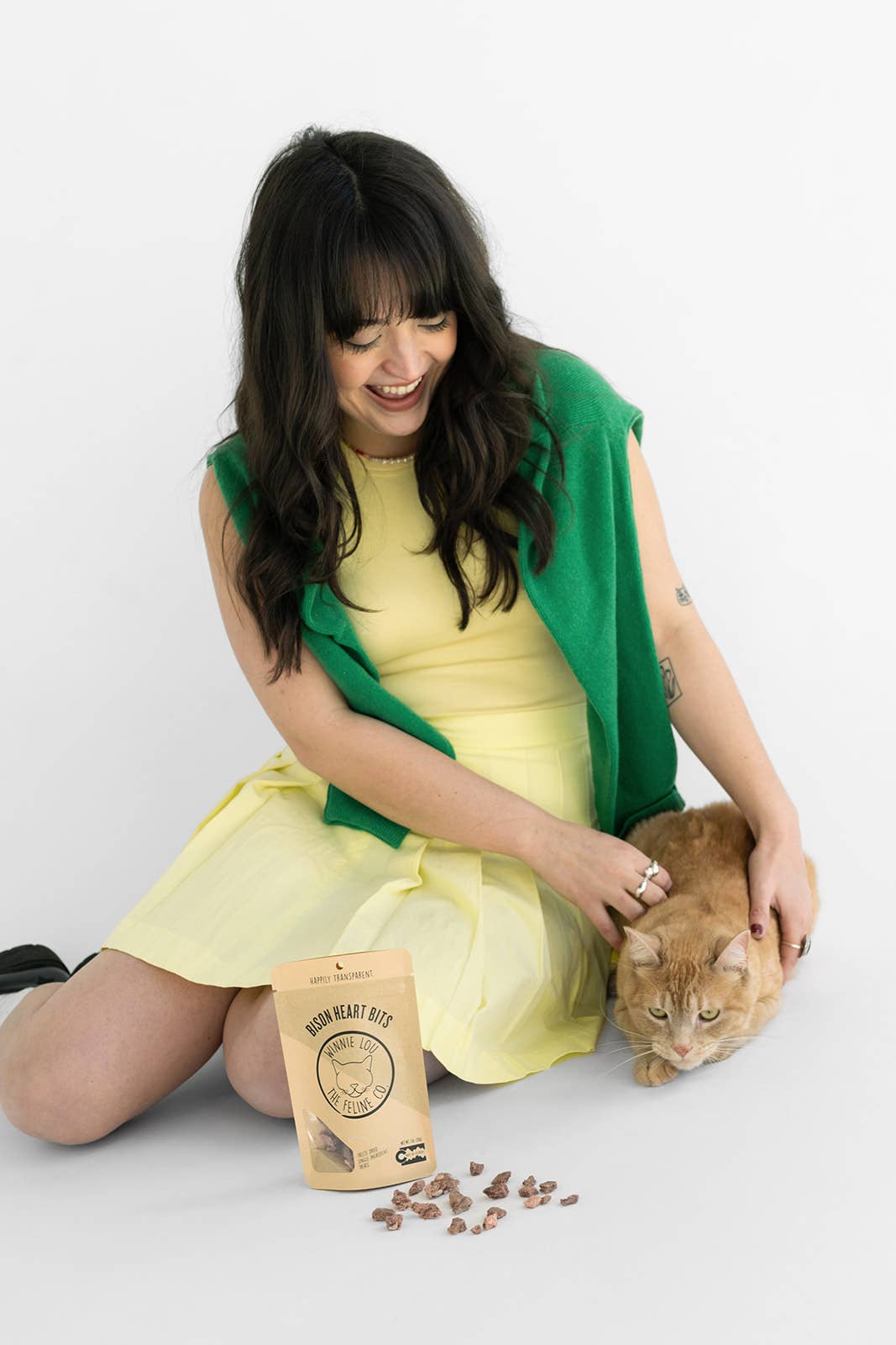 Bison Heart Bits - Cat Treats