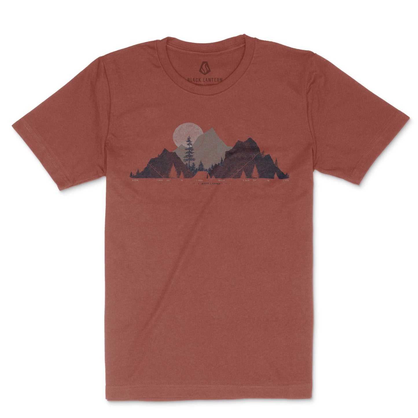 Camp & Topo Men's Camping Themed T-Shirt