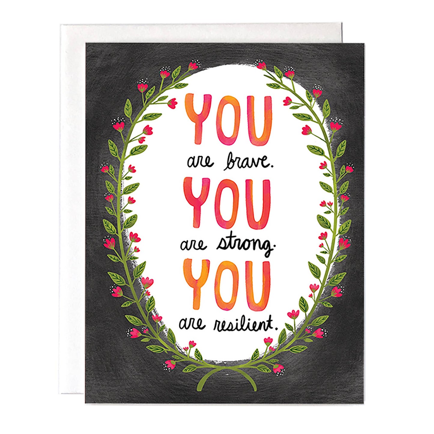 You Are Brave, Strong, Reslient Card - The Localist