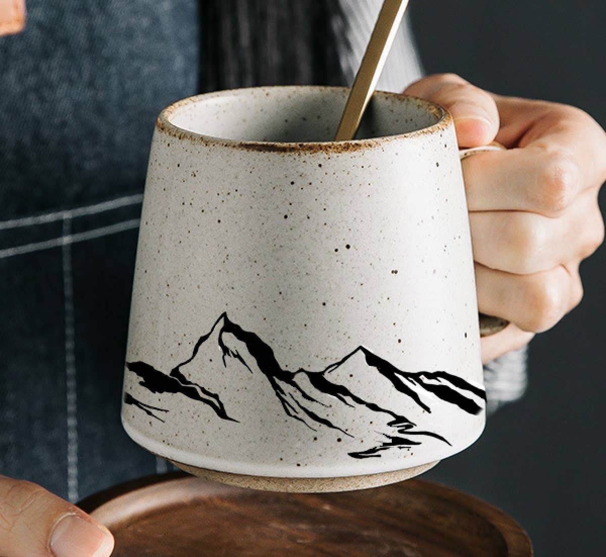 Mountain Majesty Stoneware Mug