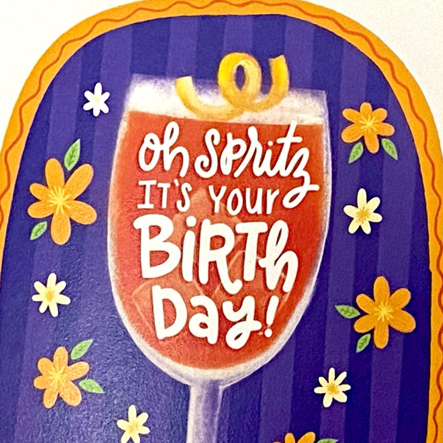 Aperol Spritz Birthday Card