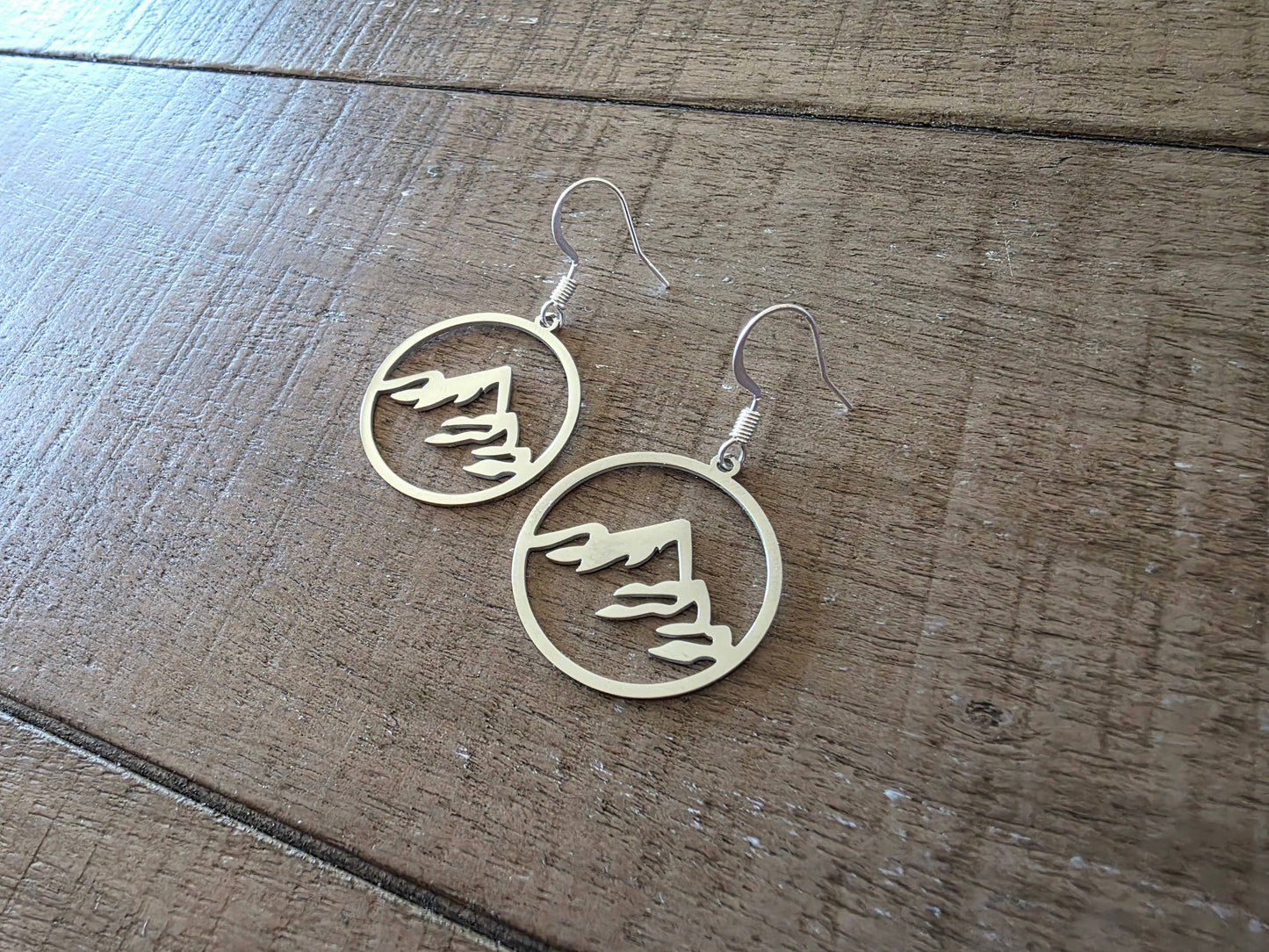 Moving Mountains Hoop Earrings