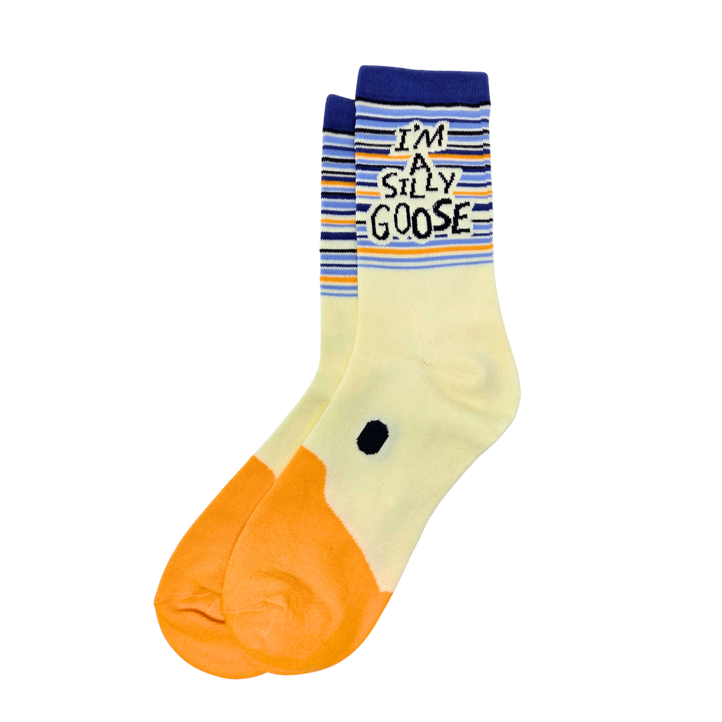 I Am A Silly Goose - Women's Funny Crew Socks