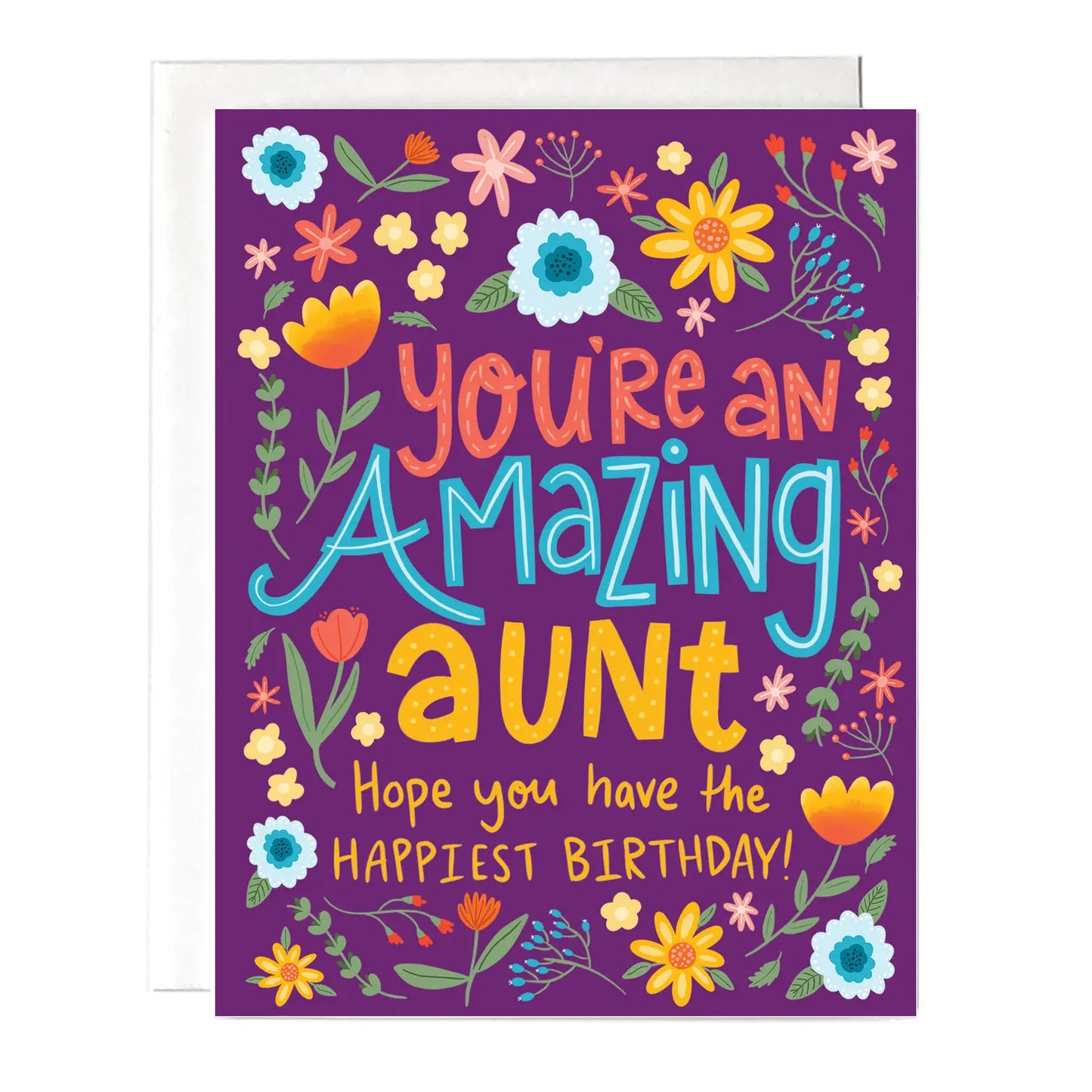 "You're An Amazing Aunt" Greeting Card