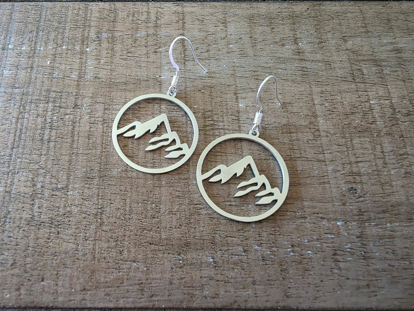 Moving Mountains Hoop Earrings
