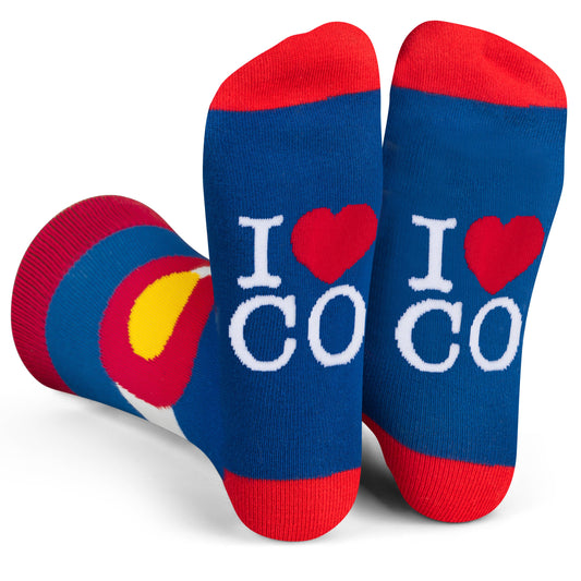 I Heart CO Colorado Socks