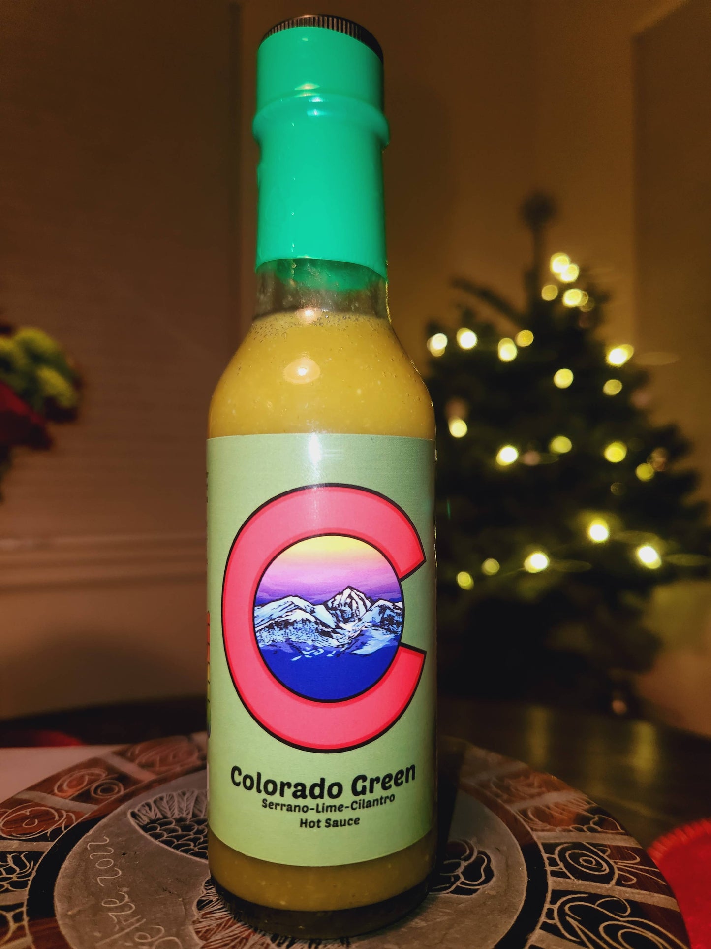 Colorado Green Lime, Cilantro & Serrano Pepper Hot Sauce