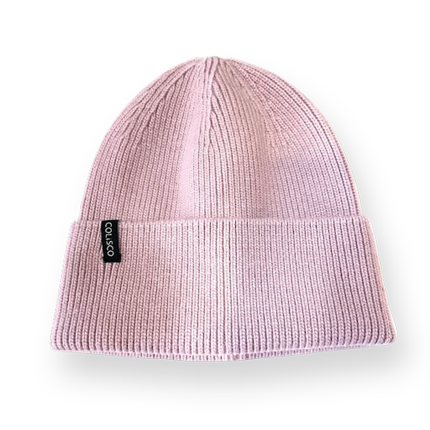 COLISCO Cuff beanies, Winter Beanies for Women (Pink)
