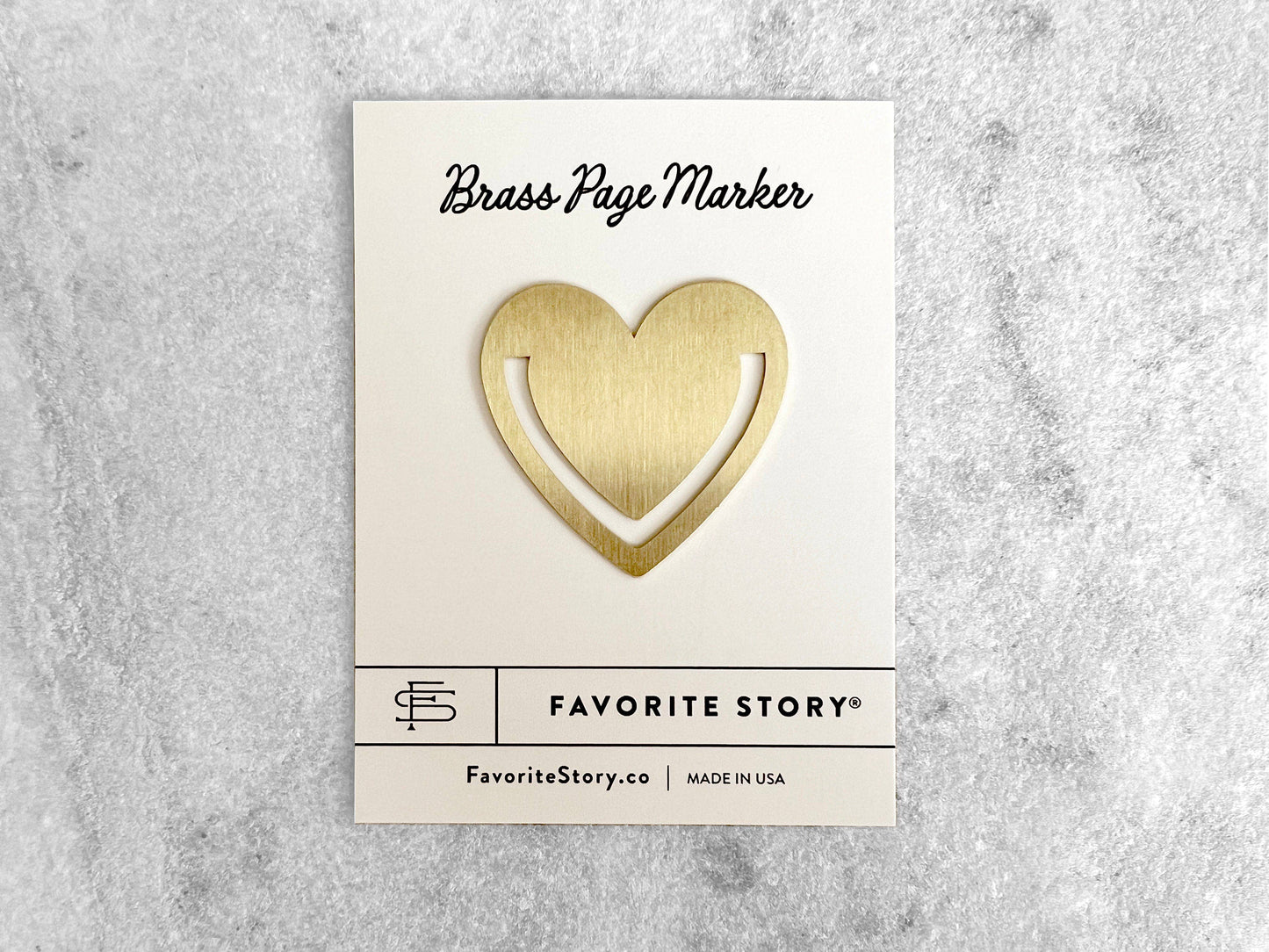Brass Page Marker