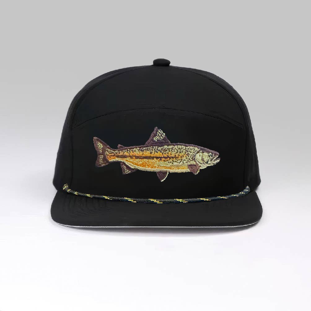 Colisco Unisex Fish Design Performance Cap, Black