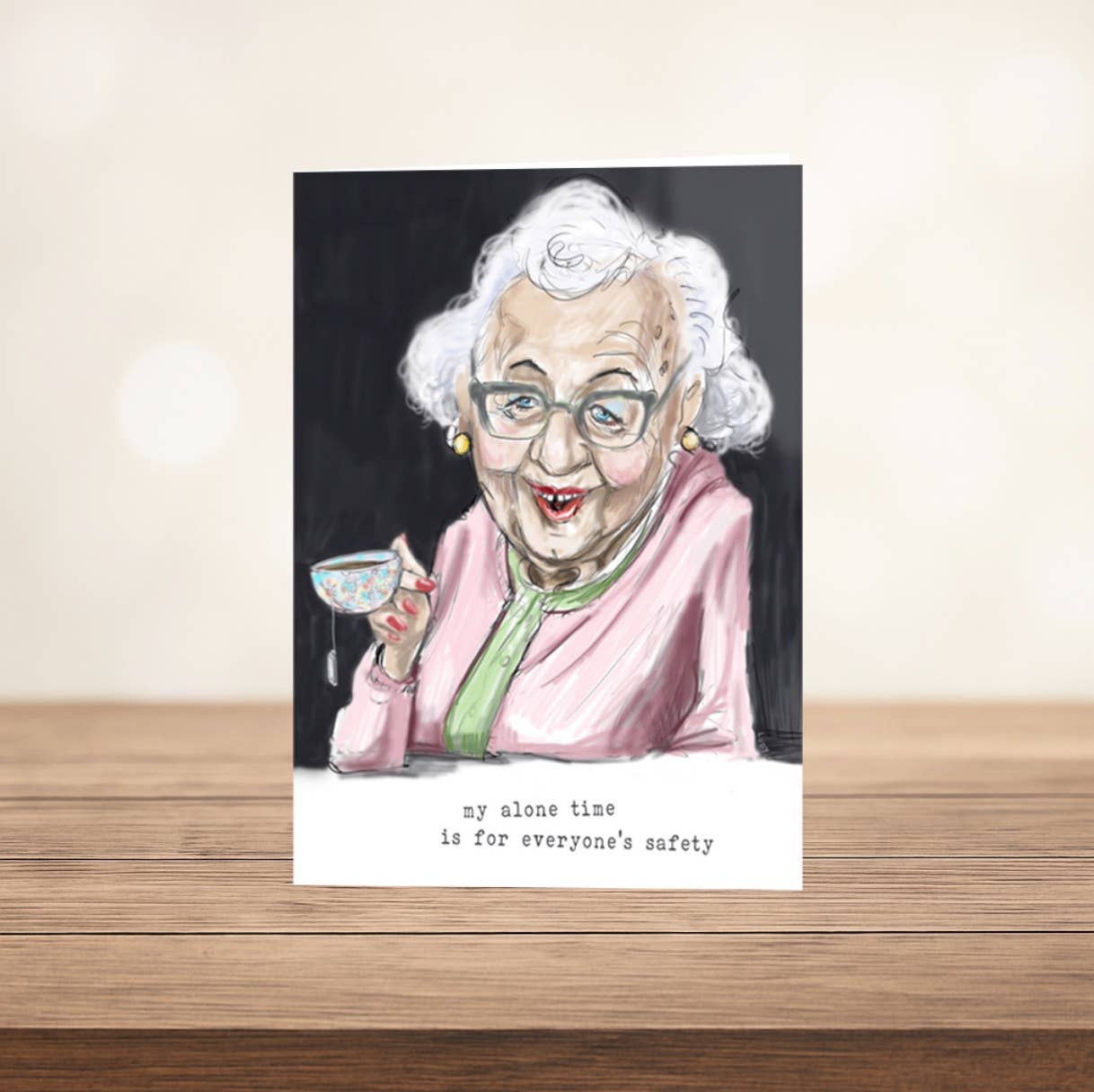 Alone Time | Greeting Card