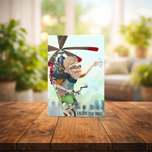 Enjoy the Ride Greeting Card