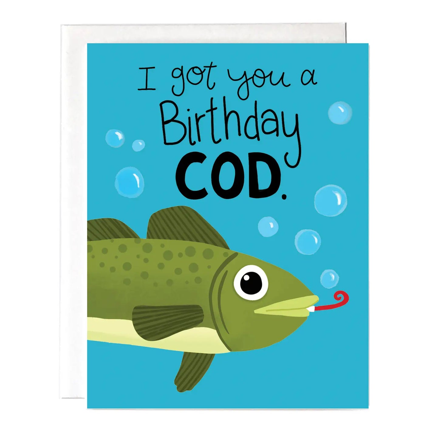"I Got You a Birthday Cod" Greeting Card