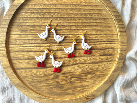 Goose Earrings