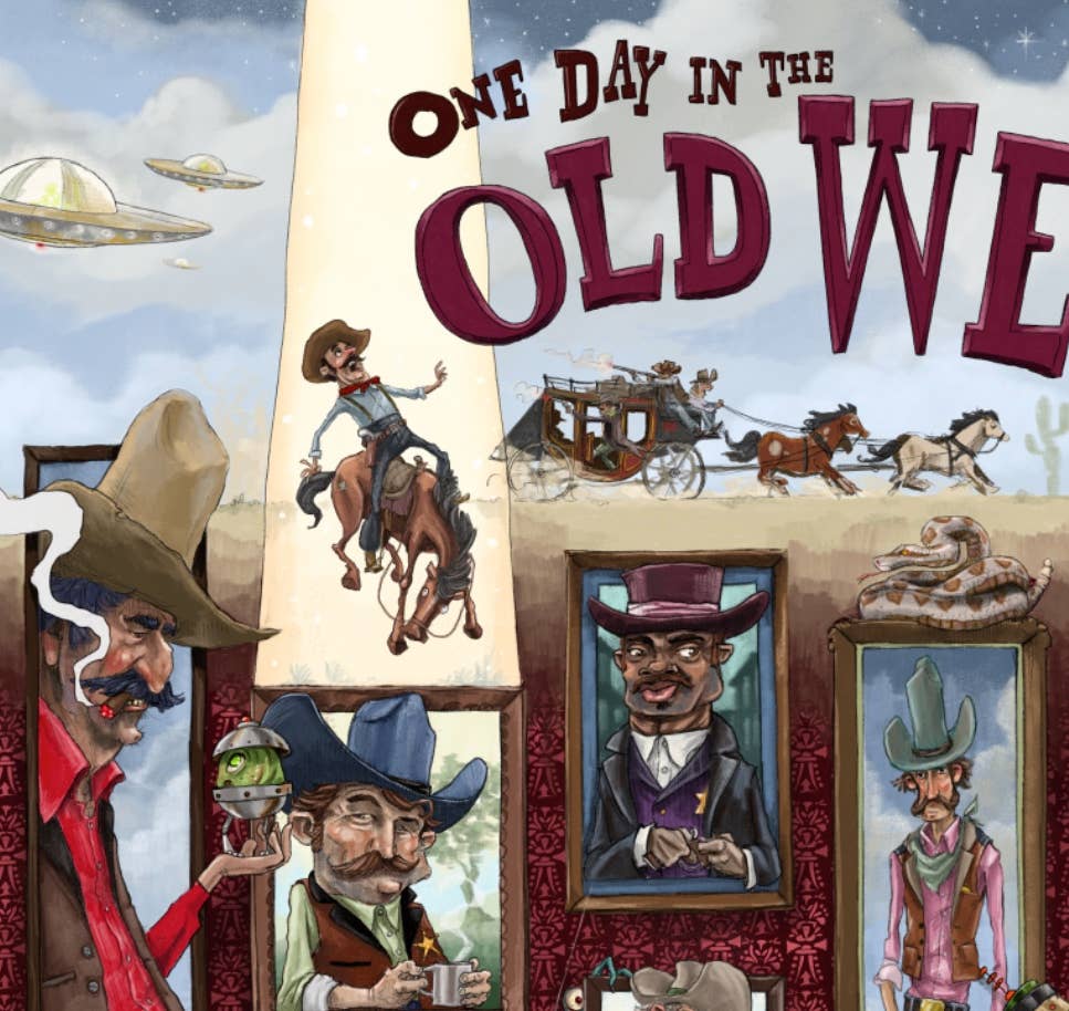One Day in the Old West | 1000 PC Puzzle