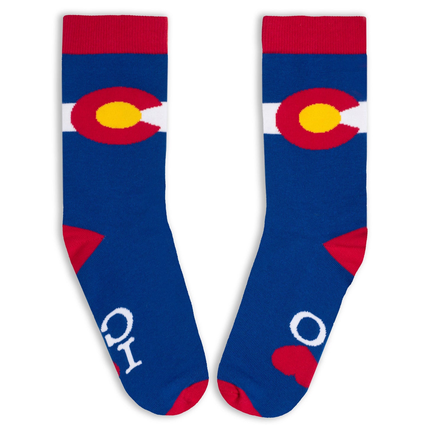 I Heart CO Colorado Socks