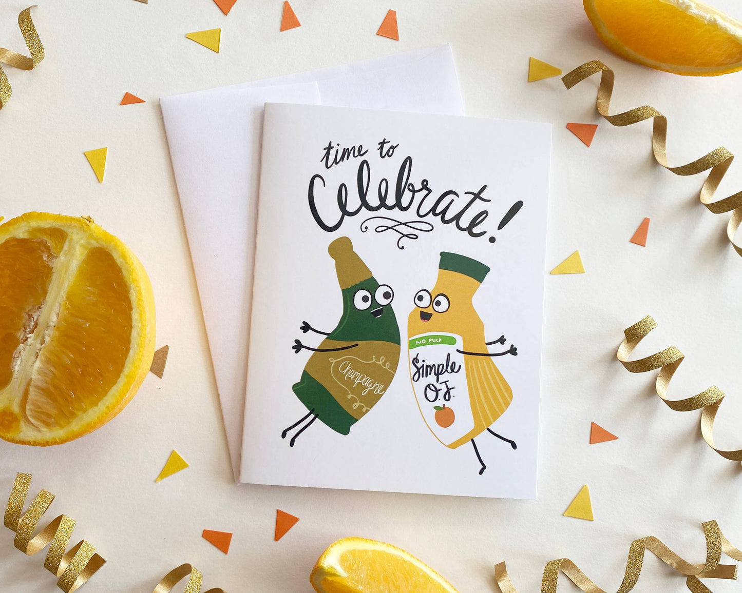 Mimosa Celebrate Card - The Localist