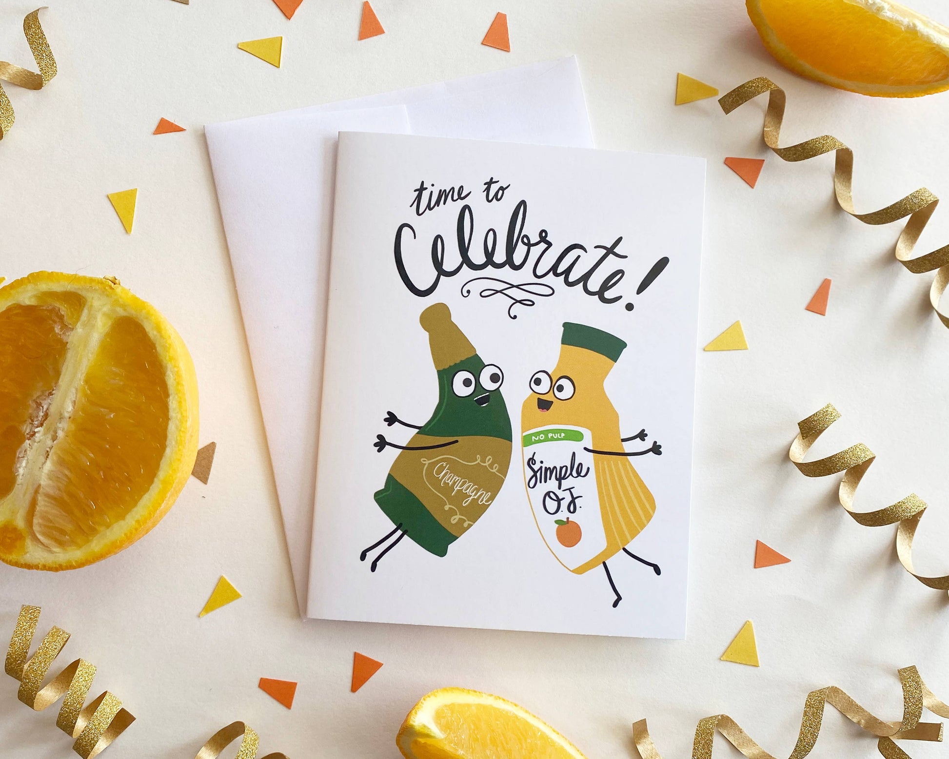 Mimosa Celebrate Card - The Localist