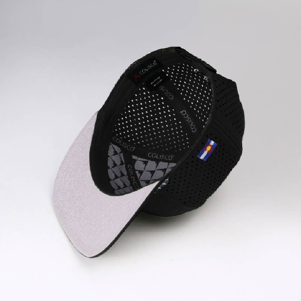 Colisco Unisex Fish Design Performance Cap, Black