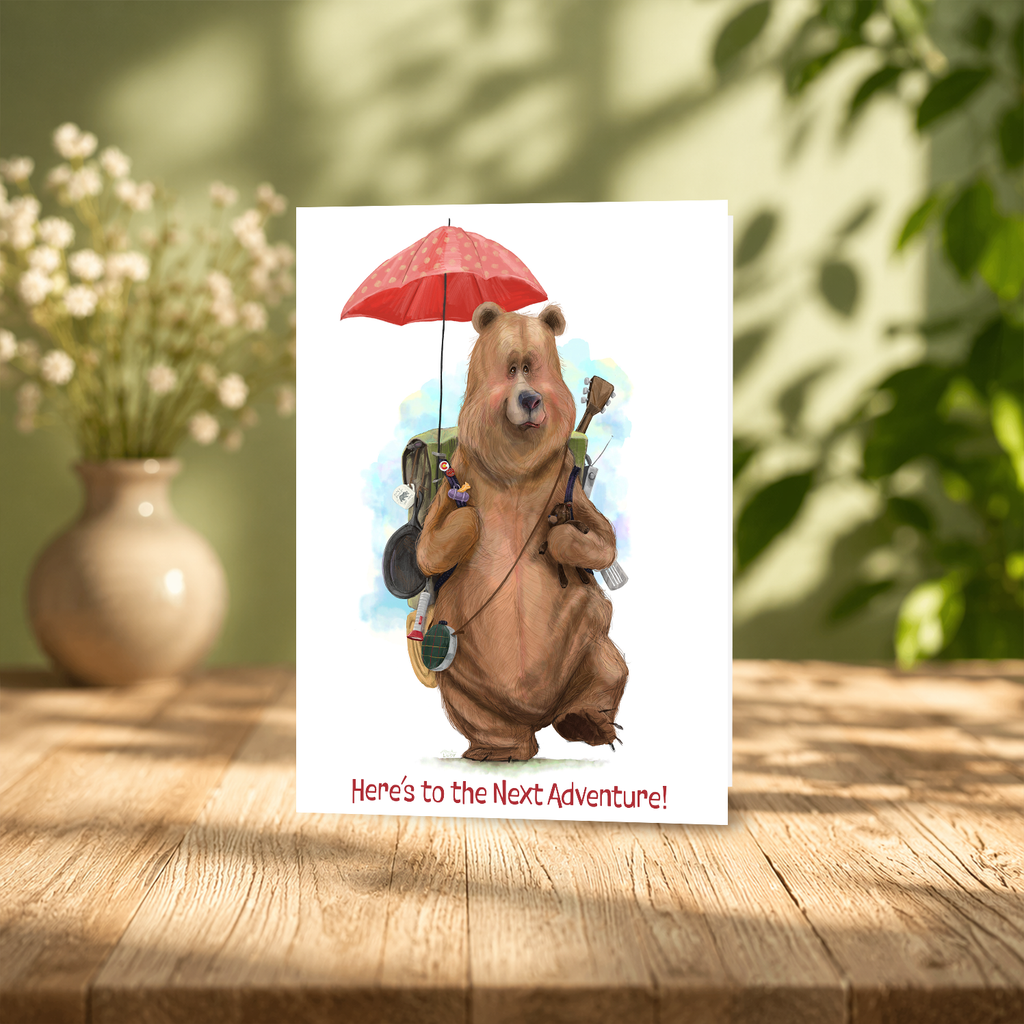 Here's to Your Next Adventure | Greeting Card