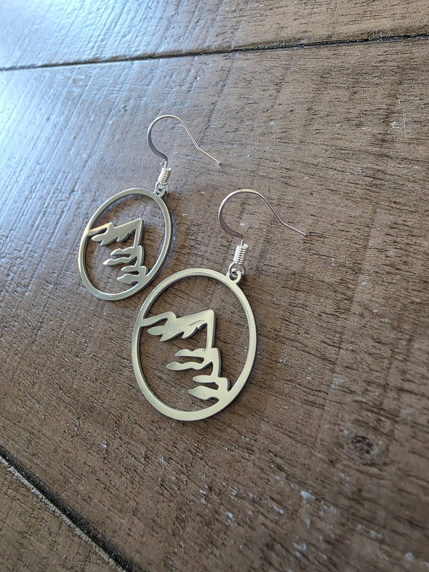 Moving Mountains Hoop Earrings