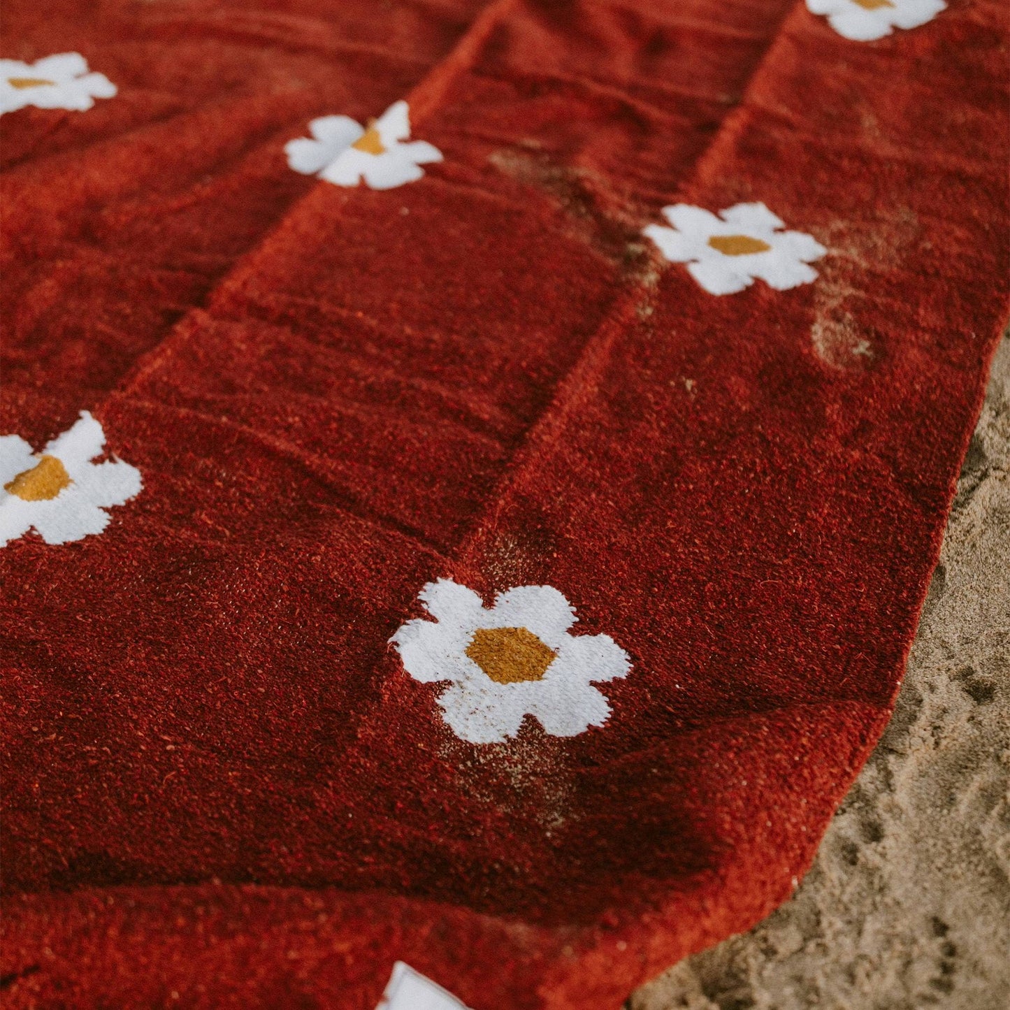Handwoven Throw Blanket-Lazy Daisy