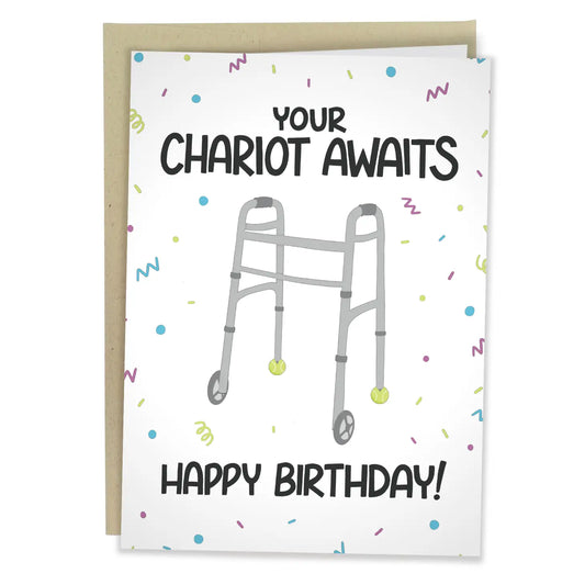 "Your Chariot Awaits" Greeting Card