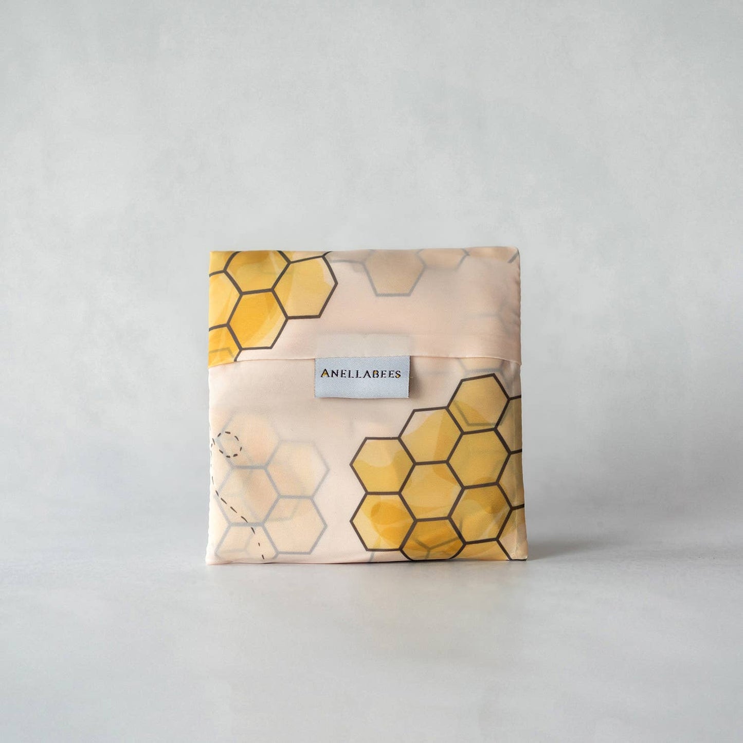 Eco Reusable Shopping Bag - Honeybees + Comb