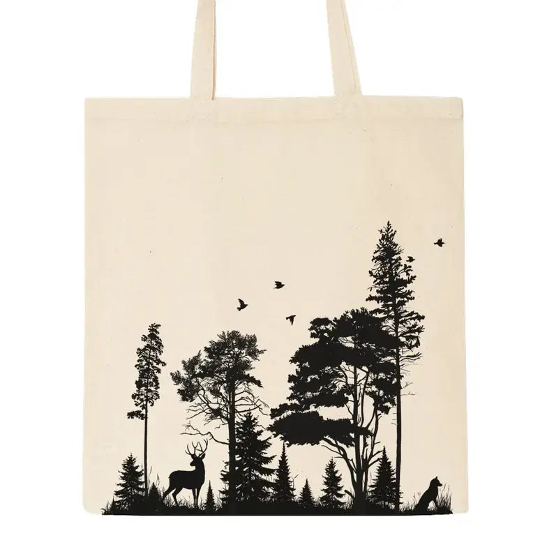 Forest Animals Tote Bag