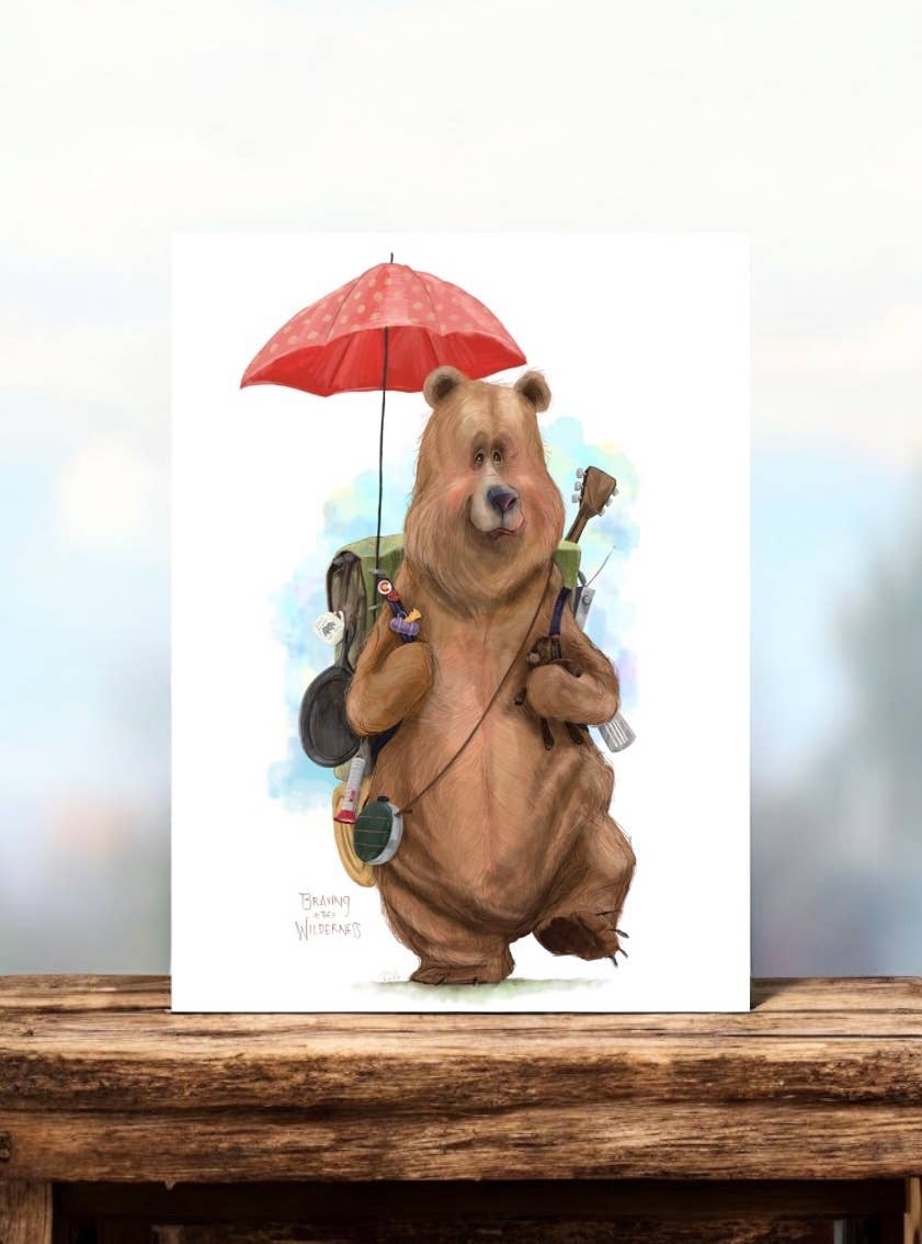 Braving the Wilderness | Greeting Card