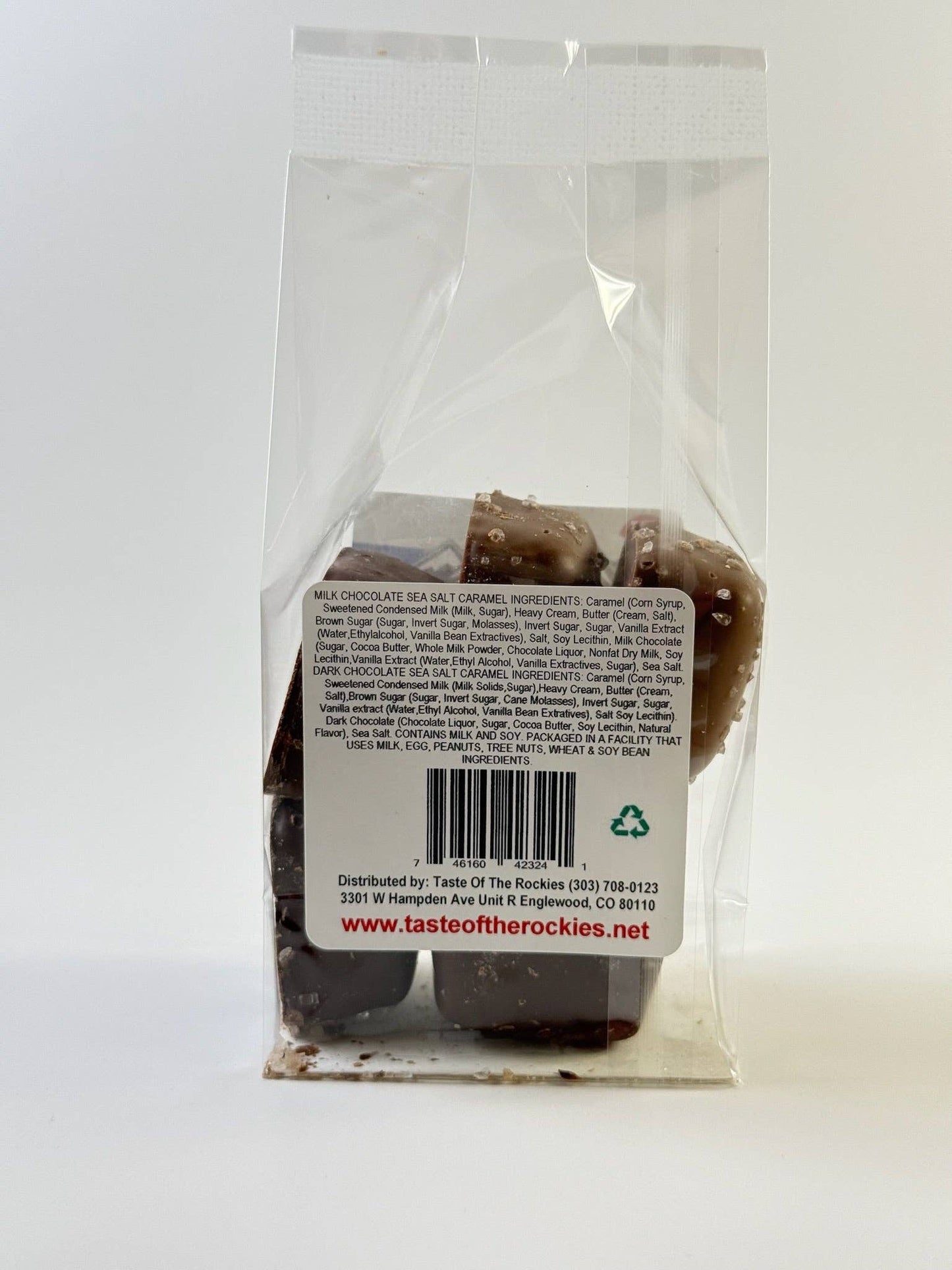 Milk and Dark Chocolate Sea Salt Caramels
