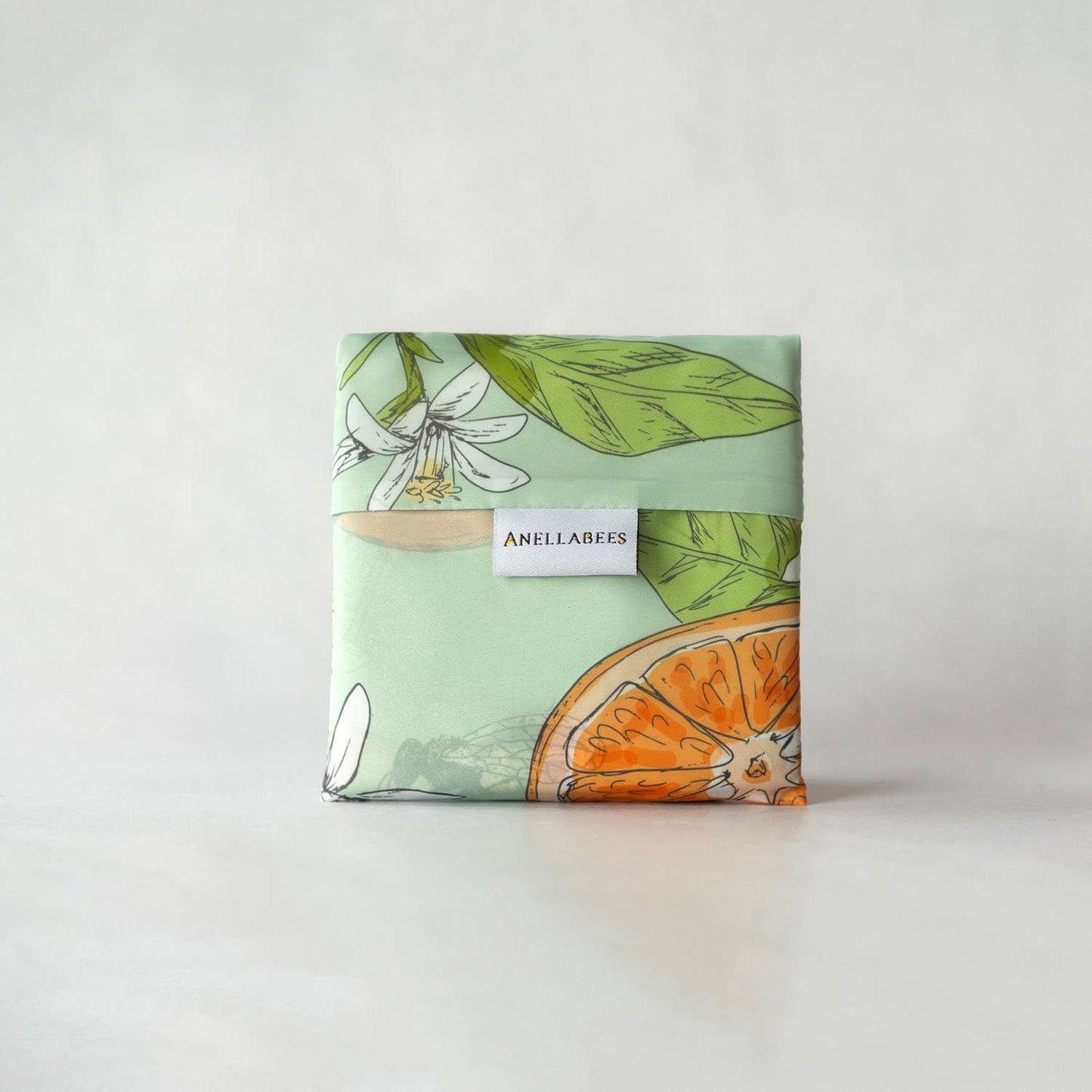 Reusable Tote Bag - Citrus + Honeybees for Summer Markets