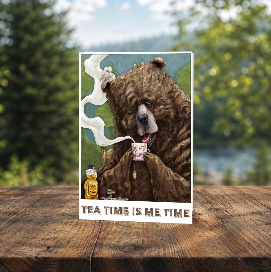 Tea Time is Me Time | Greeting Card