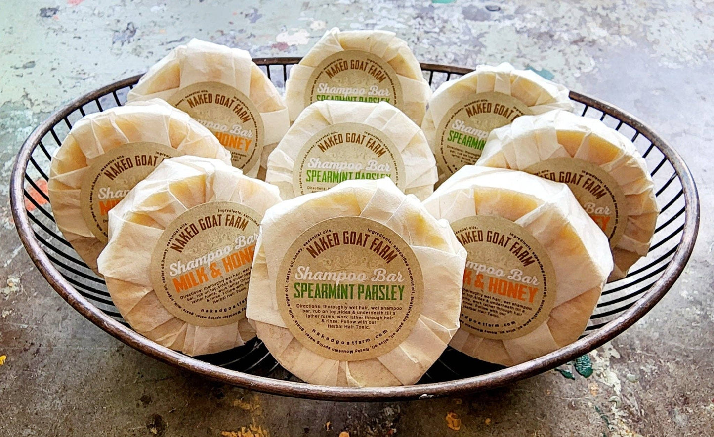 Goat Milk Shampoo Bar