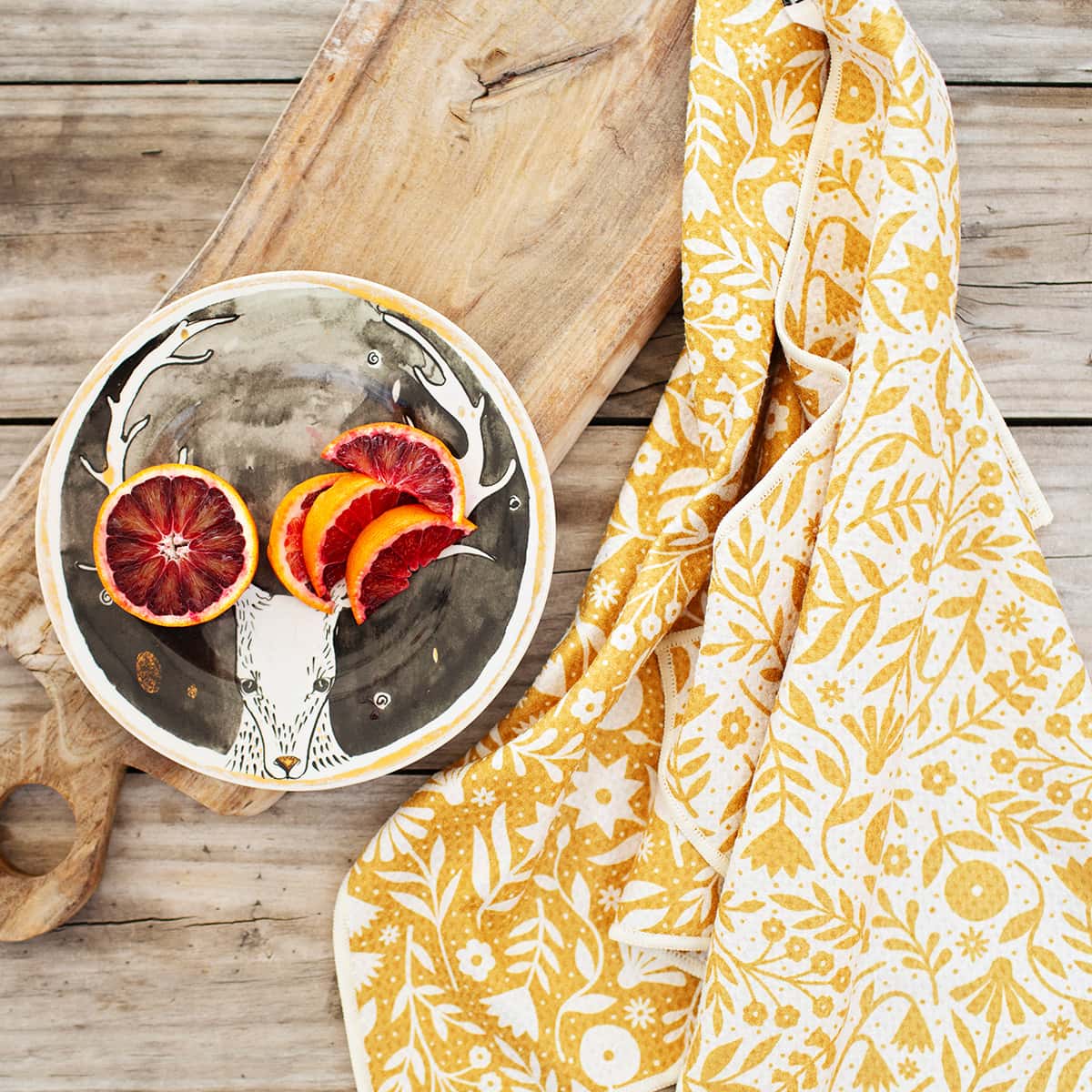 Kitchen Tea Towel Quick Dry-Meadow Flowers