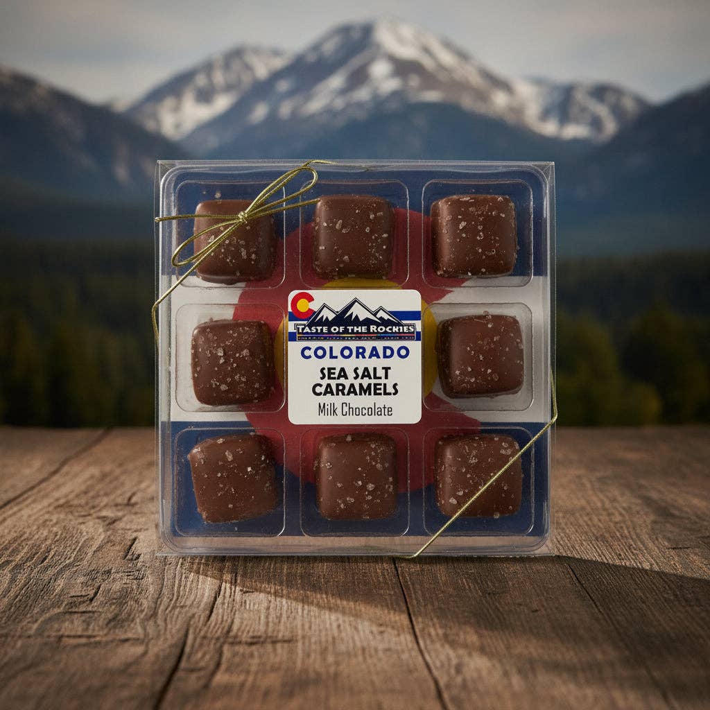 Milk and Dark Chocolate Sea Salt Caramels
