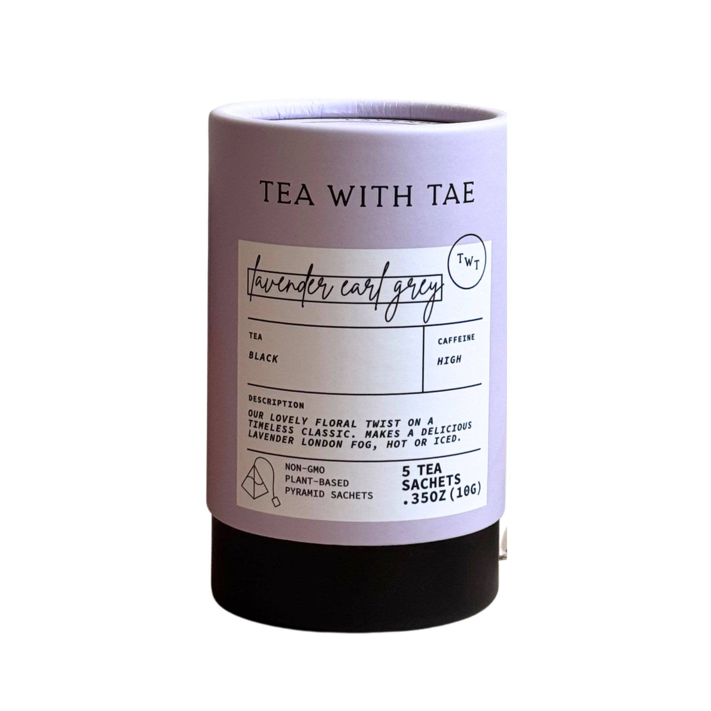 Lavender Earl Grey Black Tea Mini Tea Tube