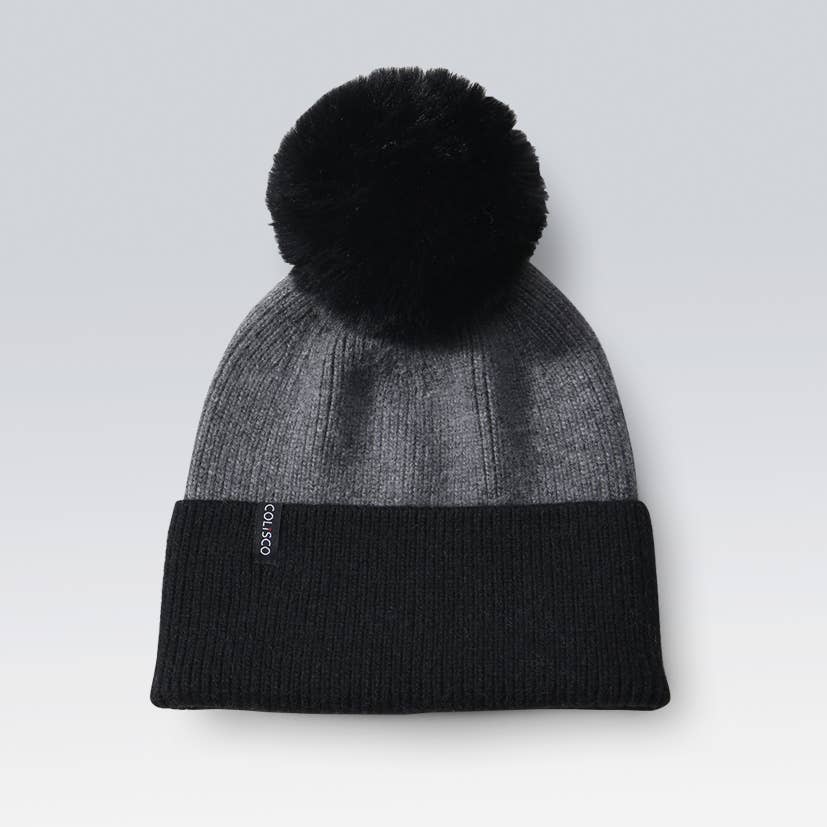 Pom Pom Beanie Hat, Soft Warm Winter Beanies for Women
