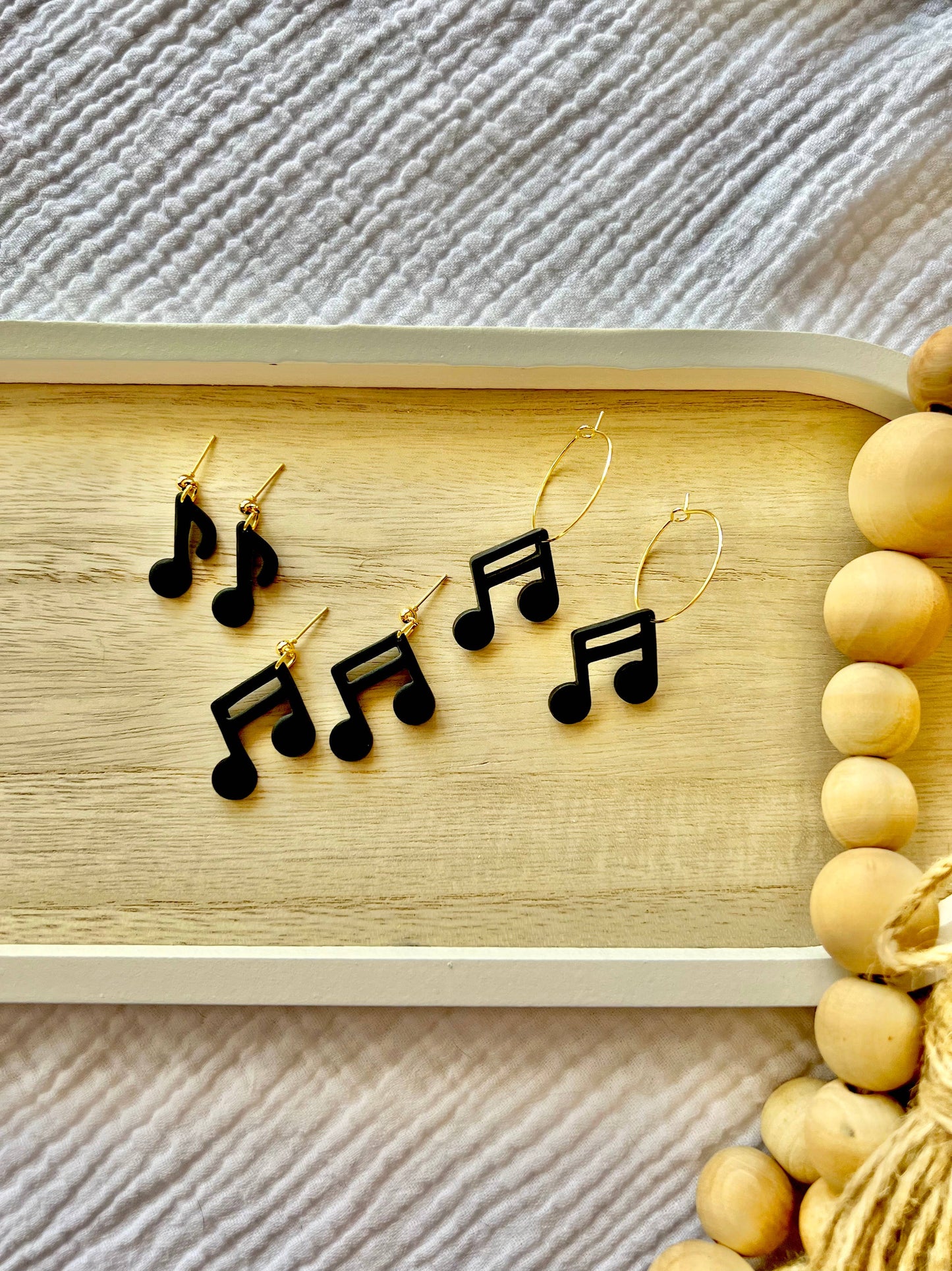 Music Note Earrings, Music Teacher Earrings